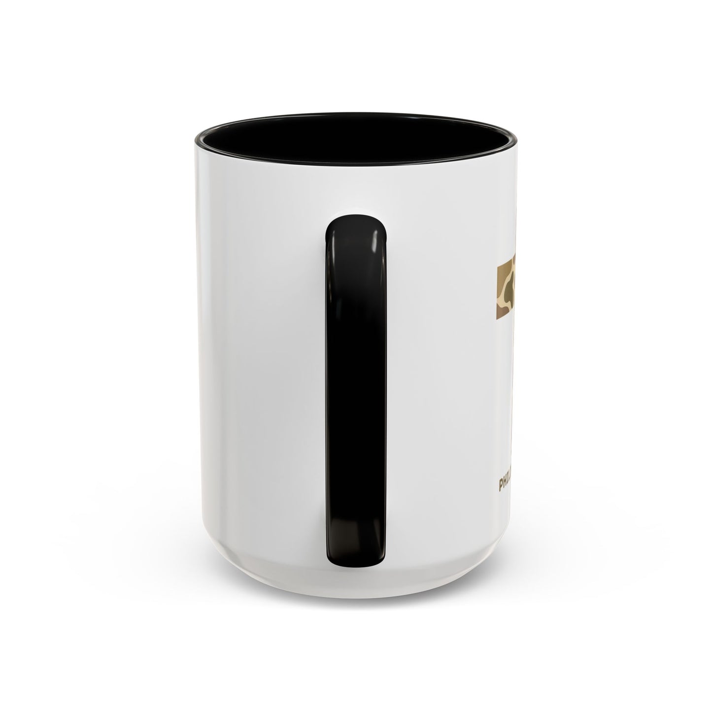 Phil. 4:13 Gold Foil Camp Cross Accent Coffee Mug – Inspirational Religious Gift