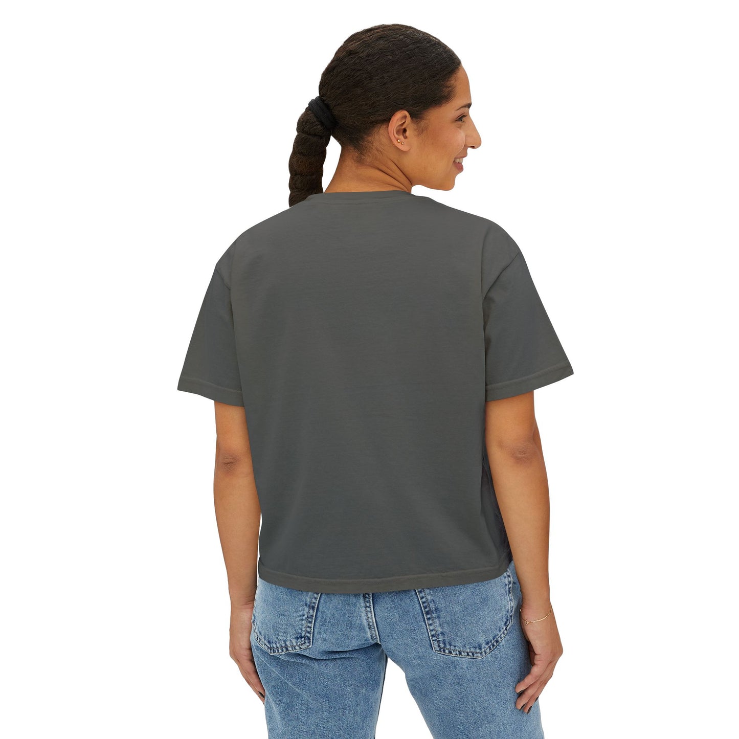 Make Heaven Crowded Women's Boxy Tee — Christian Faith Inspirational Shirt