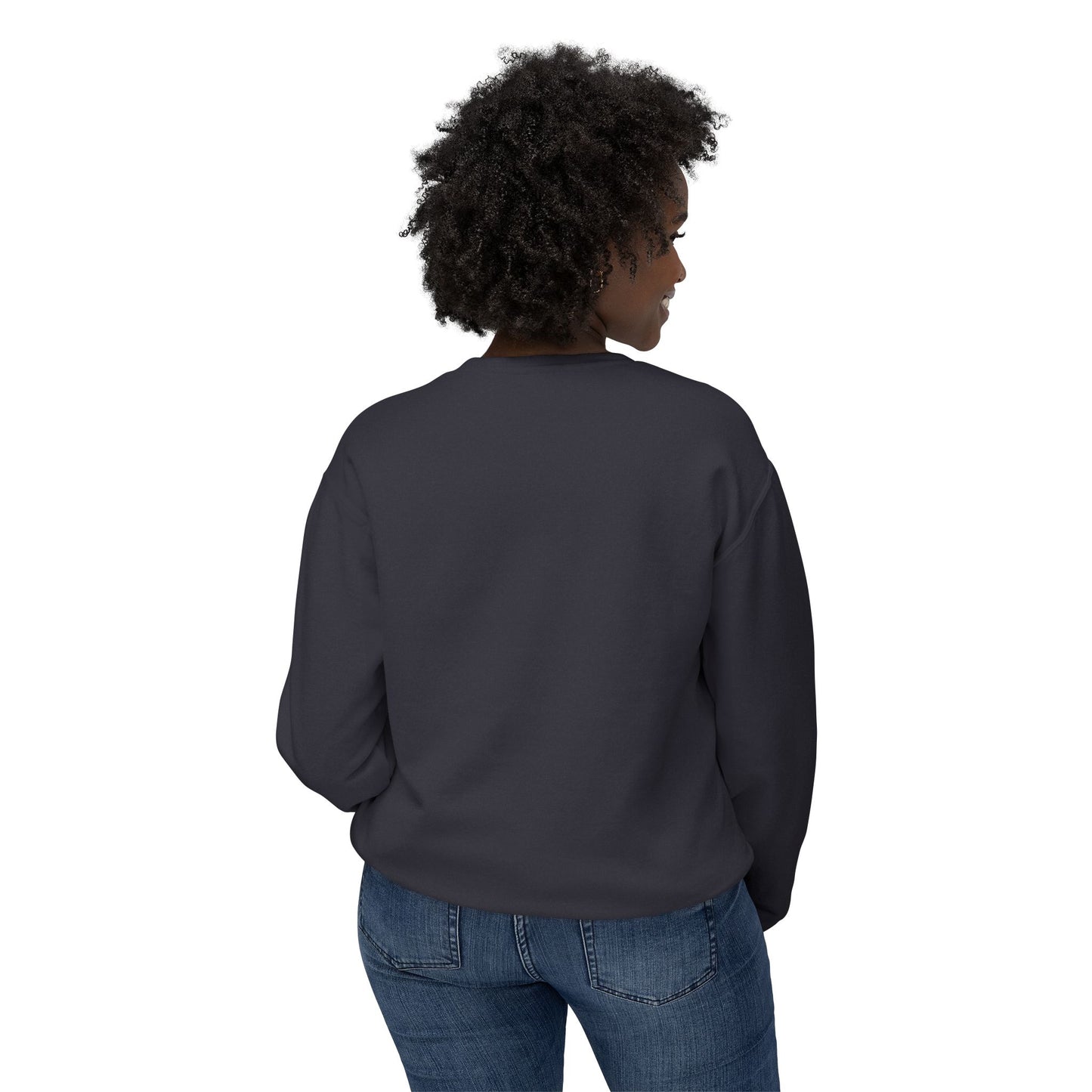 Sleigh Queen Sweatshirt | Pink Script Snowflake Holiday Crewneck