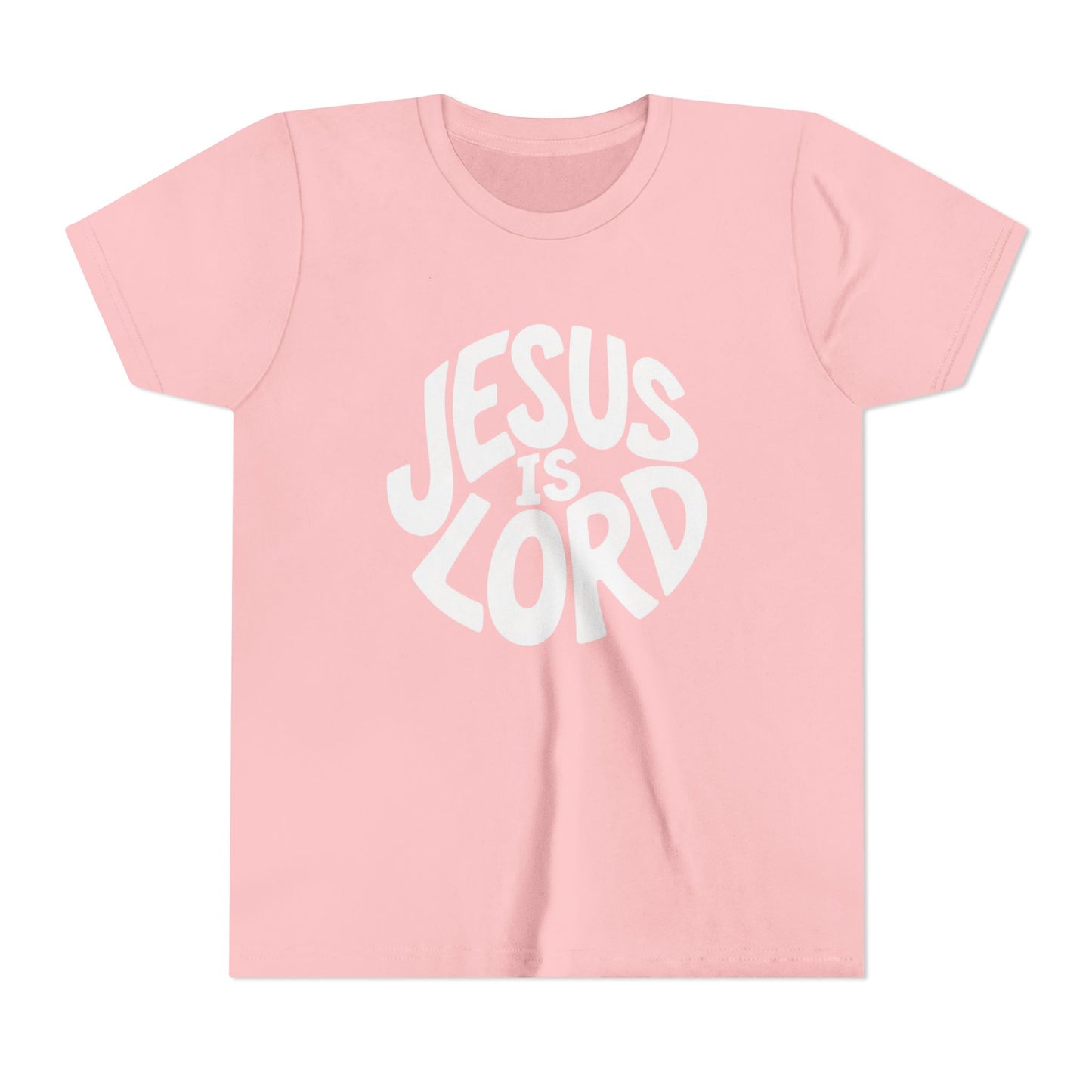 Jesus Is Lord youth tee | Christian faith kids shirt
