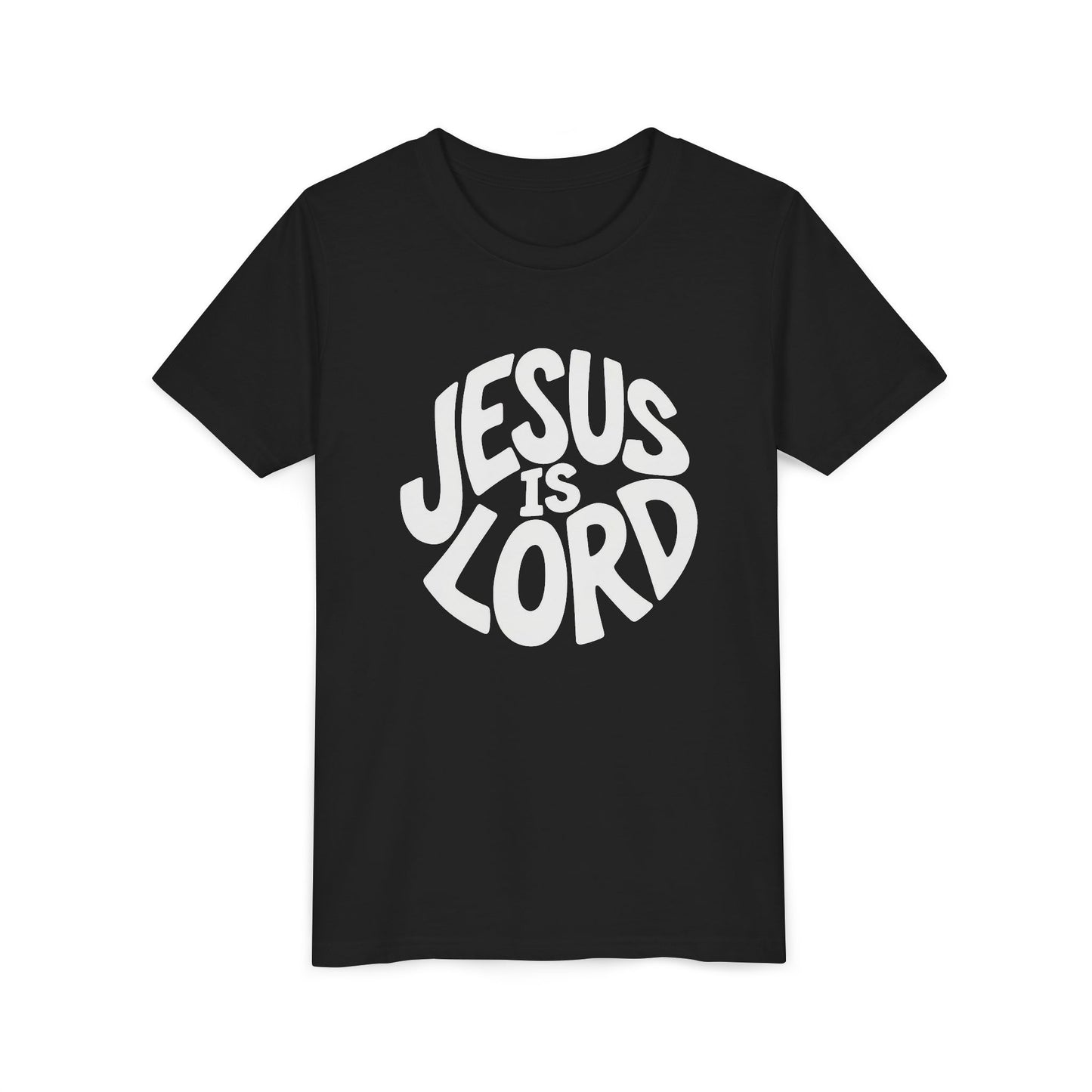 Jesus Is Lord youth tee | Christian faith kids shirt