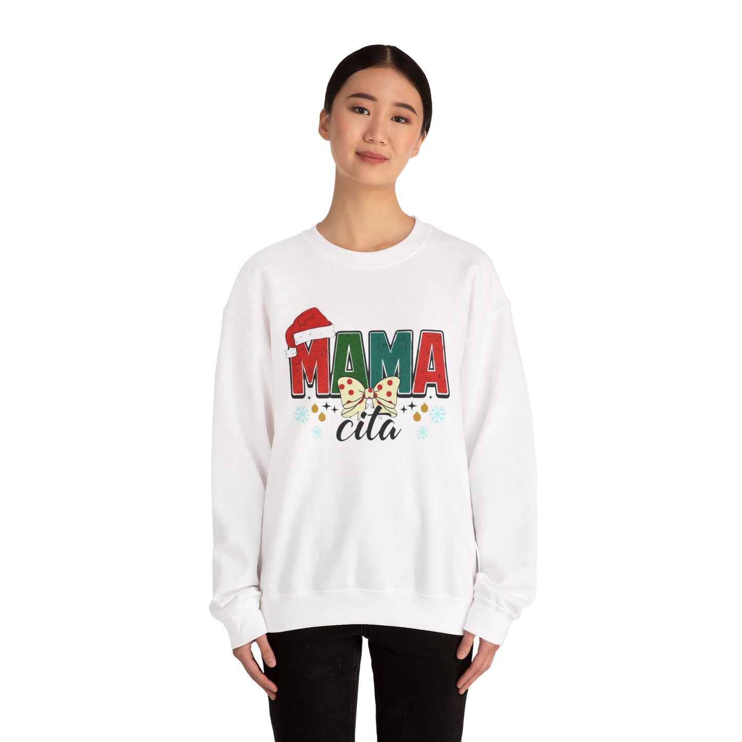 Mamacita Christmas Sweatshirt - Festive Holiday Mom Crewneck
