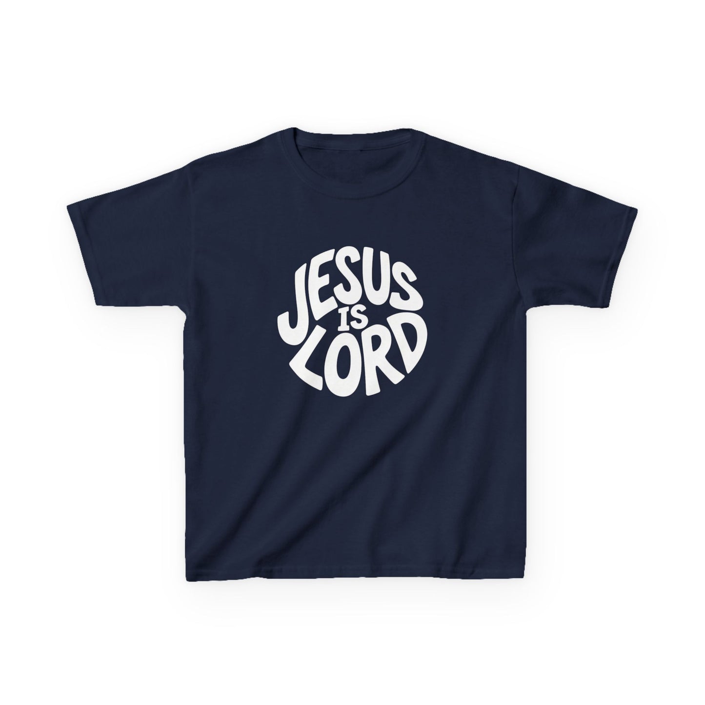 Jesus Is Lord Kids Tee | Christian Faith Shirt, Bible Verse Youth Top