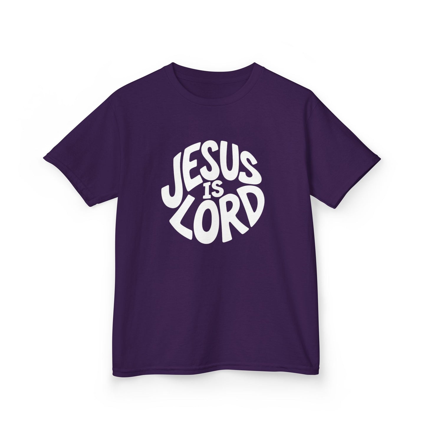 Jesus Is Lord Kids Tee | Christian Faith Shirt, Bible Verse Youth Top