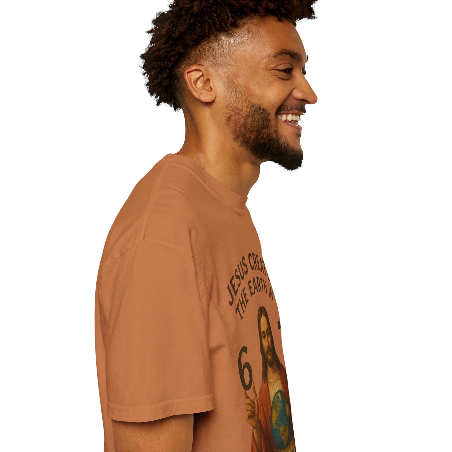 Jesus Created the Earth in 6-7 Days T‑Shirt