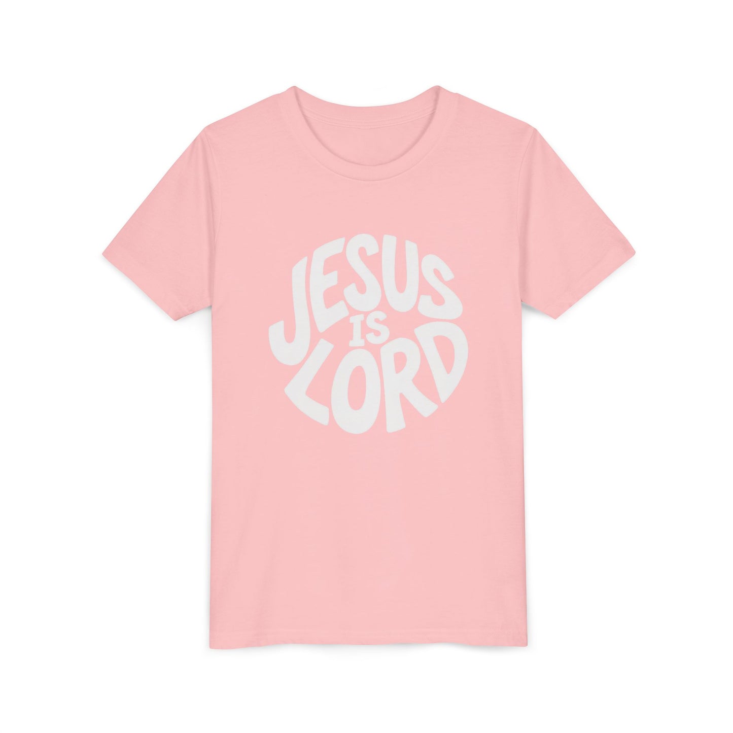 Jesus Is Lord youth tee | Christian faith kids shirt