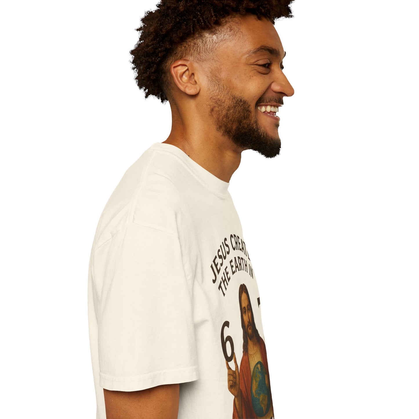 Jesus Created the Earth in 6-7 Days T‑Shirt