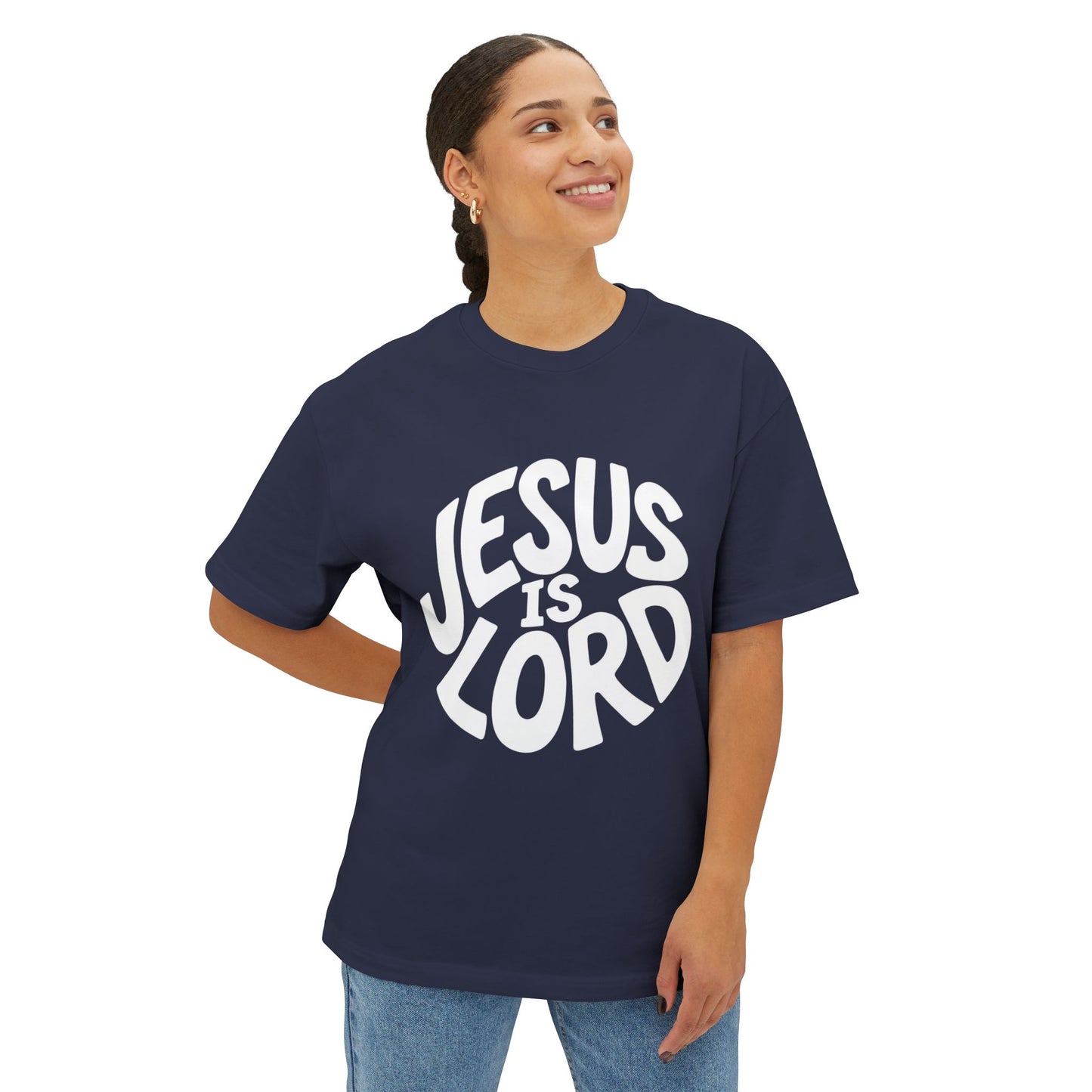 Jesus Is Lord graphic Tee | Christian faith shirt, faith-based apparel