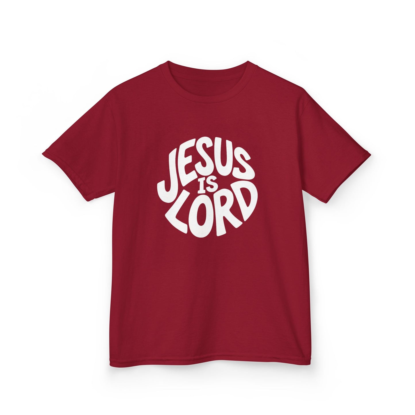 Jesus Is Lord Kids Tee | Christian Faith Shirt, Bible Verse Youth Top