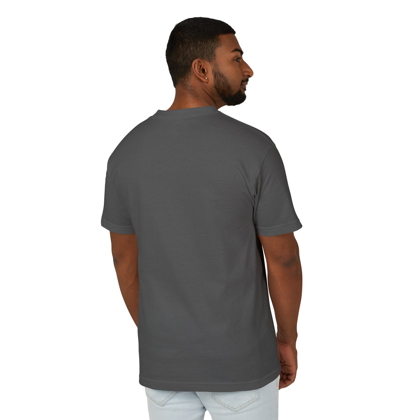 Christian Tee — "All Hail King Jesus" Cross Graphic Cotton Shirt