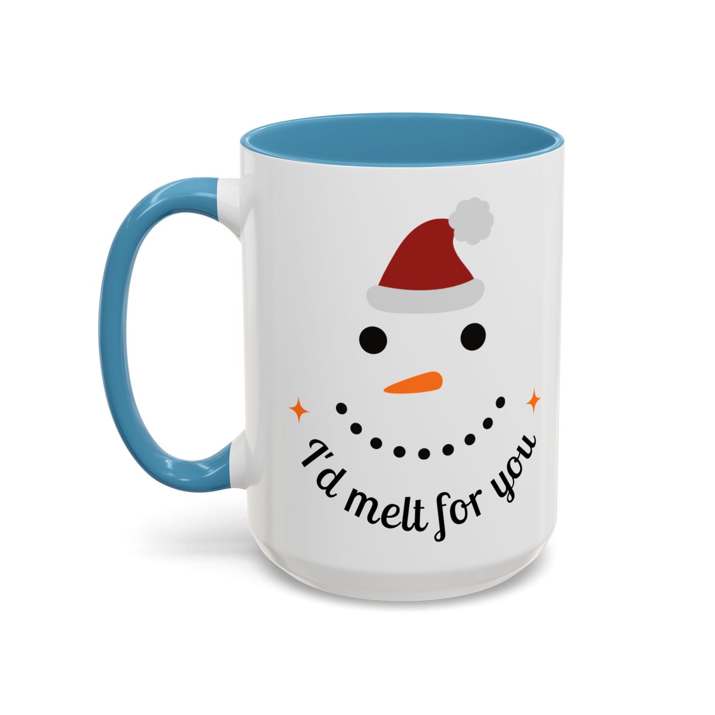 Snowman Coffee Mug - Cute Holiday Snowman Accent Mug (11/15oz)