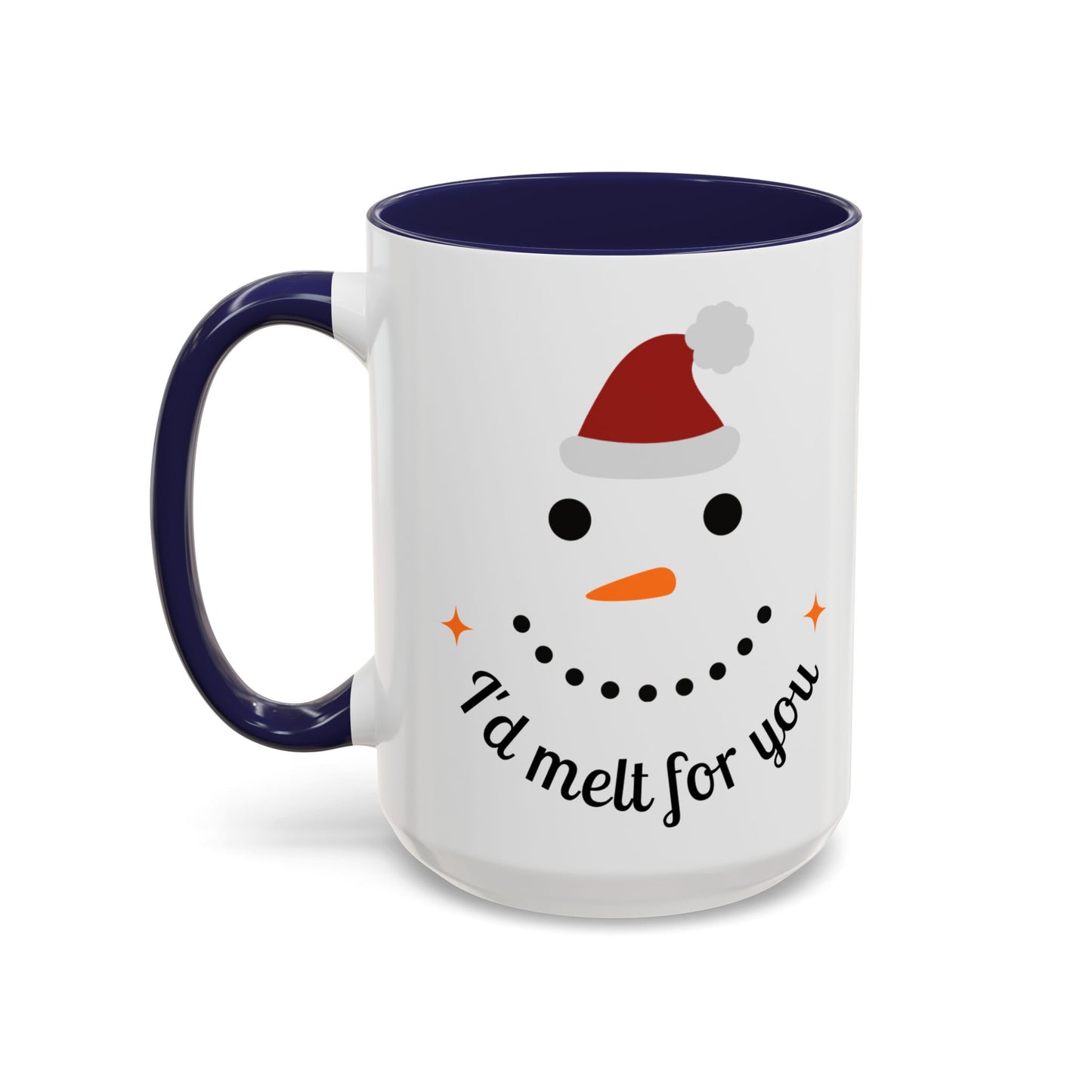 Snowman Coffee Mug - Cute Holiday Snowman Accent Mug (11/15oz)