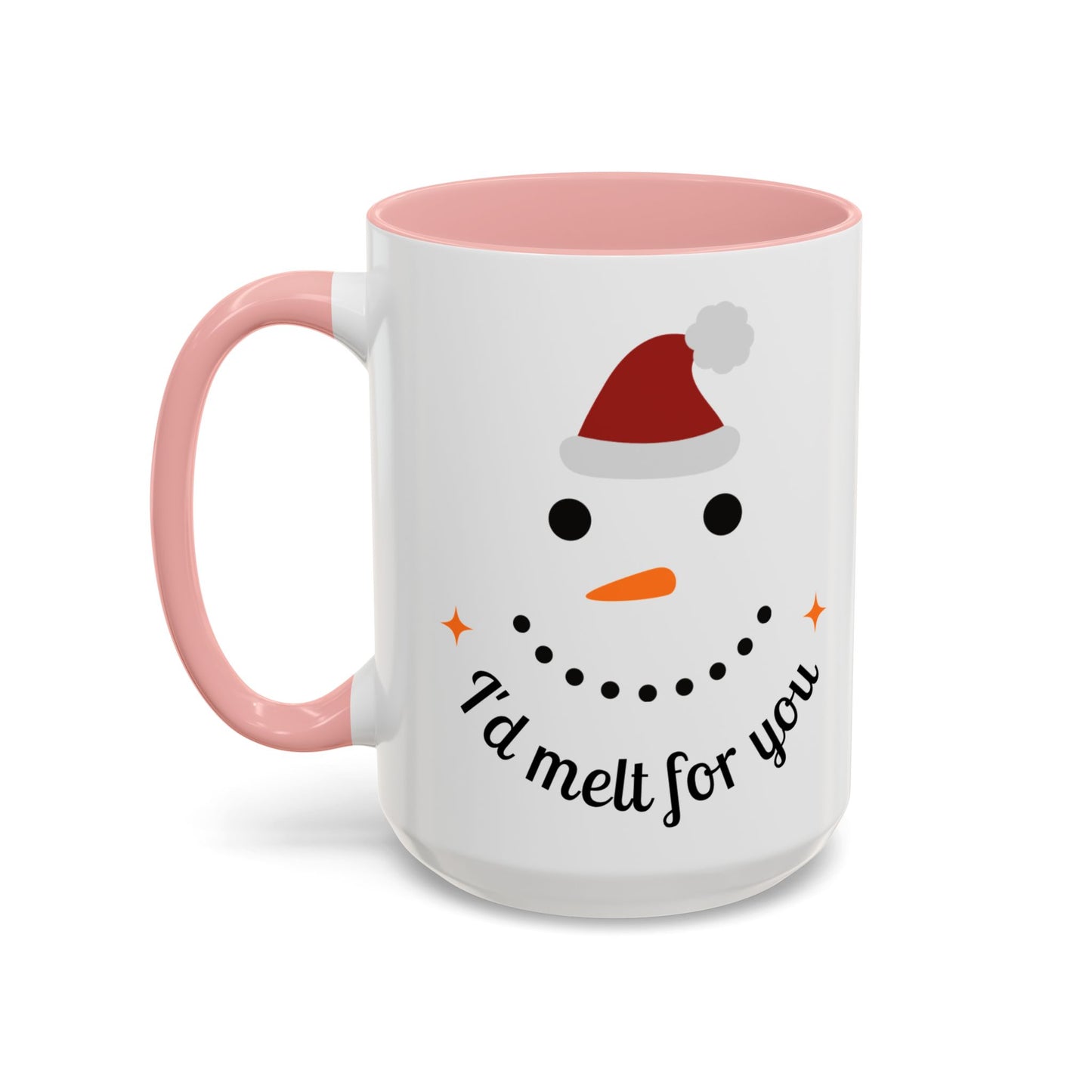 Snowman Coffee Mug - Cute Holiday Snowman Accent Mug (11/15oz)
