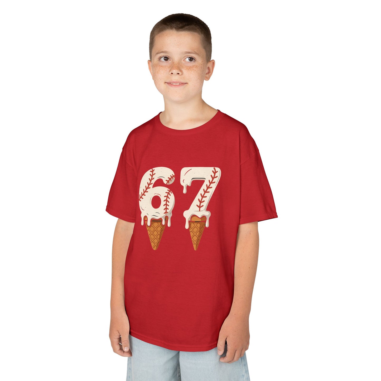 Baseball Drip 67 Kids Heavy Cotton™ Tee