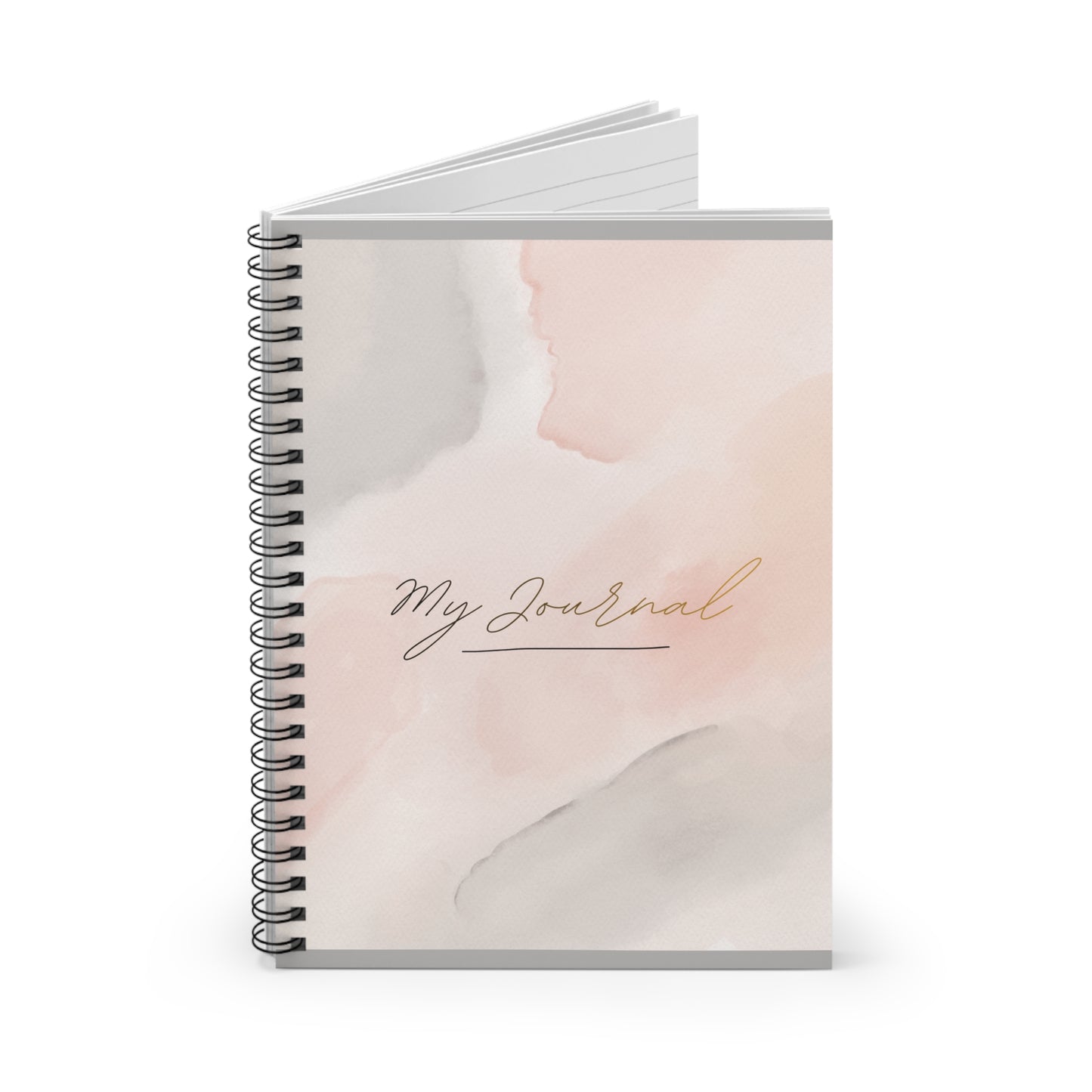 Spiral Notebook — "Inspiration" Ruled Journal