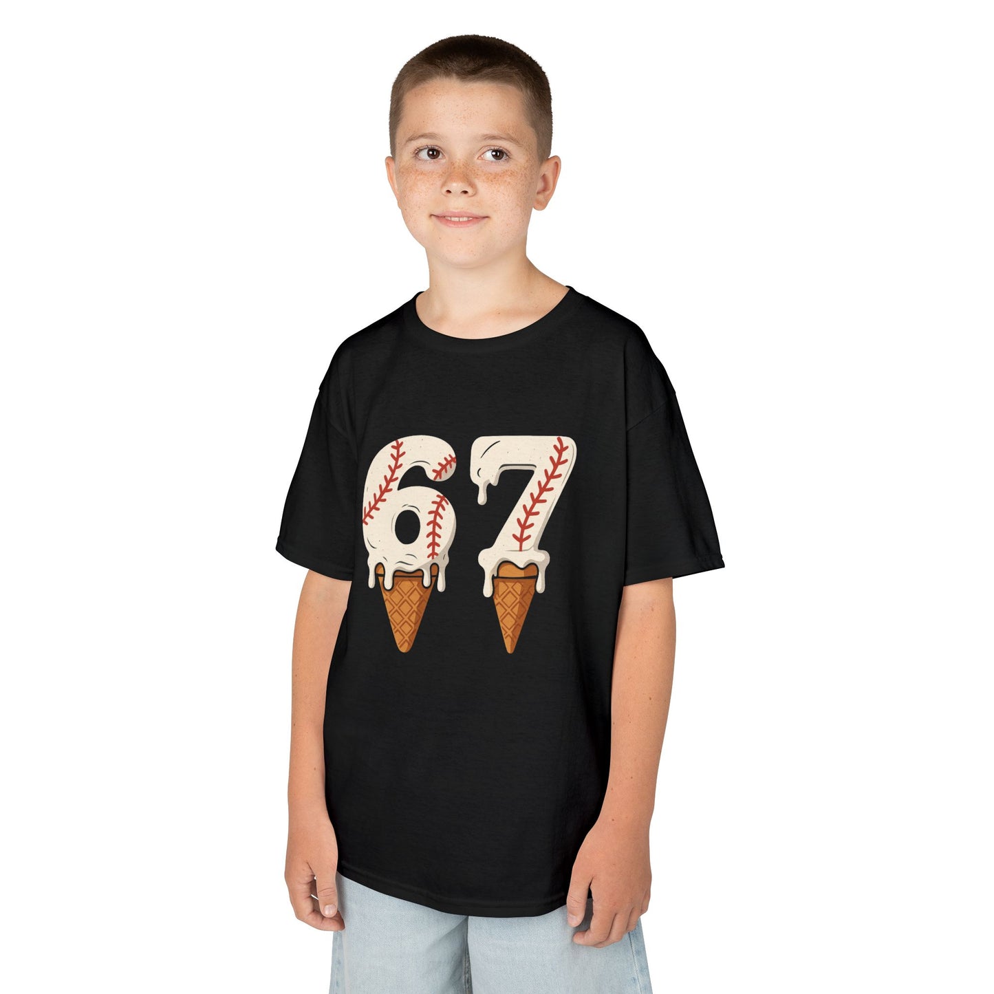 Baseball Drip 67 Kids Heavy Cotton™ Tee