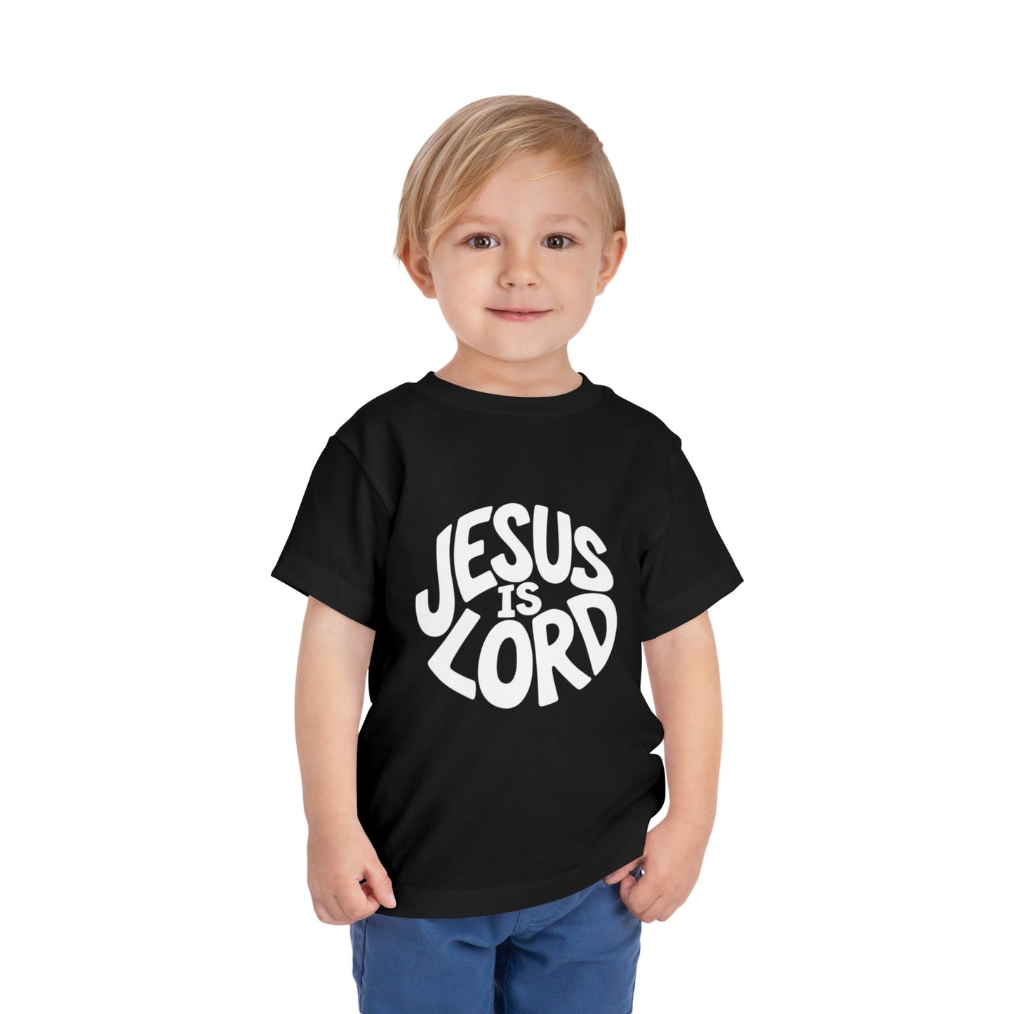 Jesus Is Lord toddler tee | Christian kids shirt, faith graphic