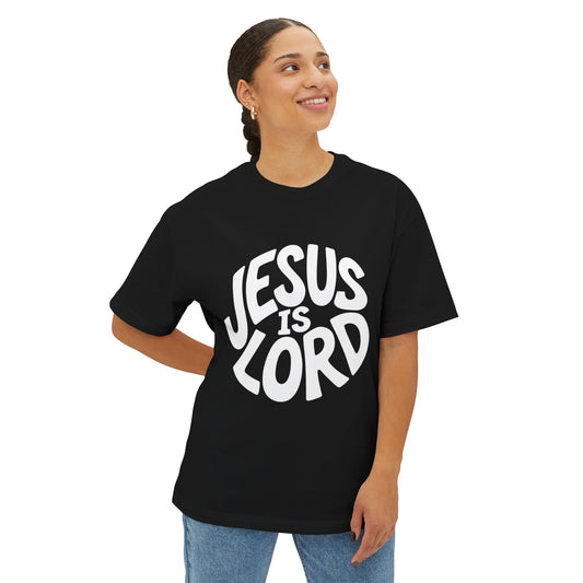 Jesus Is Lord graphic Tee | Christian faith shirt, faith-based apparel