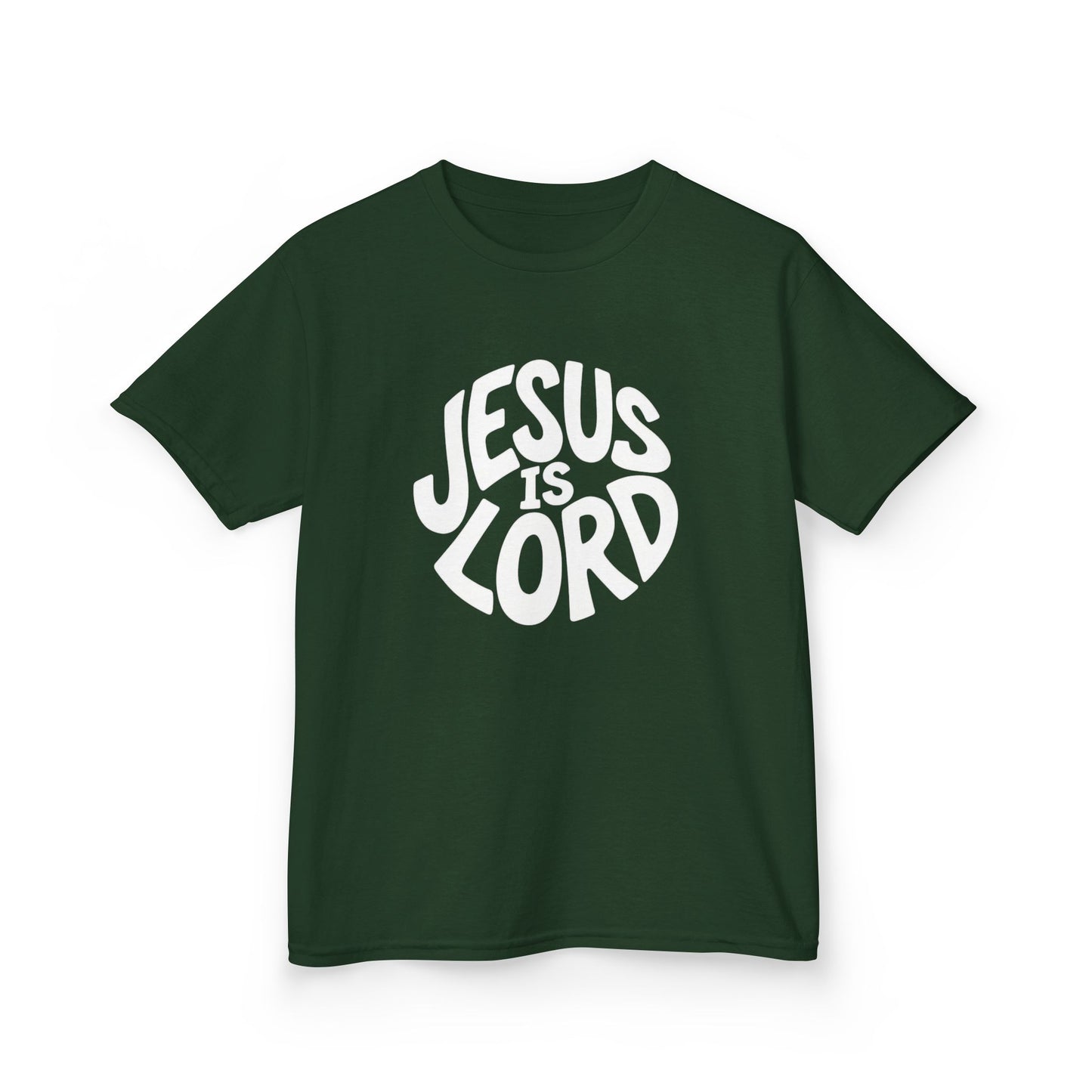 Jesus Is Lord Kids Tee | Christian Faith Shirt, Bible Verse Youth Top