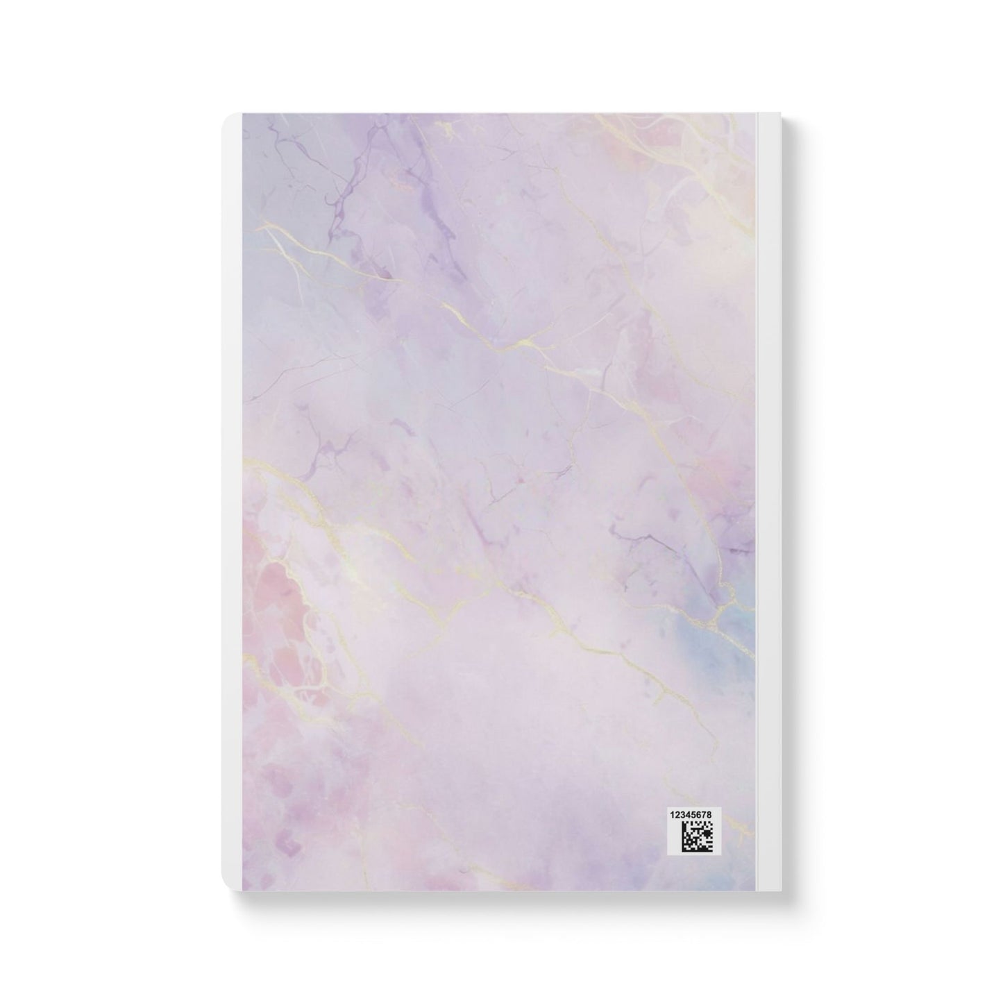 Prayer Journal — "Sacred Stillness: My Prayer Journal" Softcover, Pastel Marble Spiritual Notebook