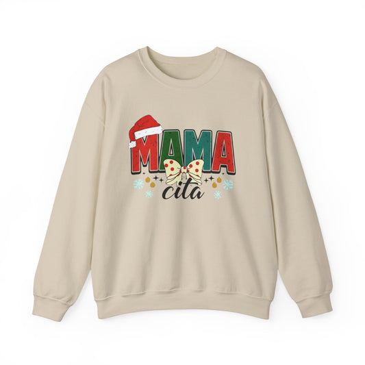 Mamacita Christmas Sweatshirt - Festive Holiday Mom Crewneck