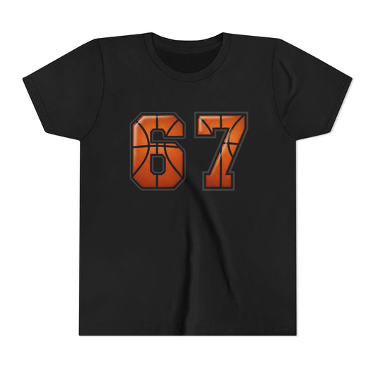 Youth Basketball Number 67 Tee