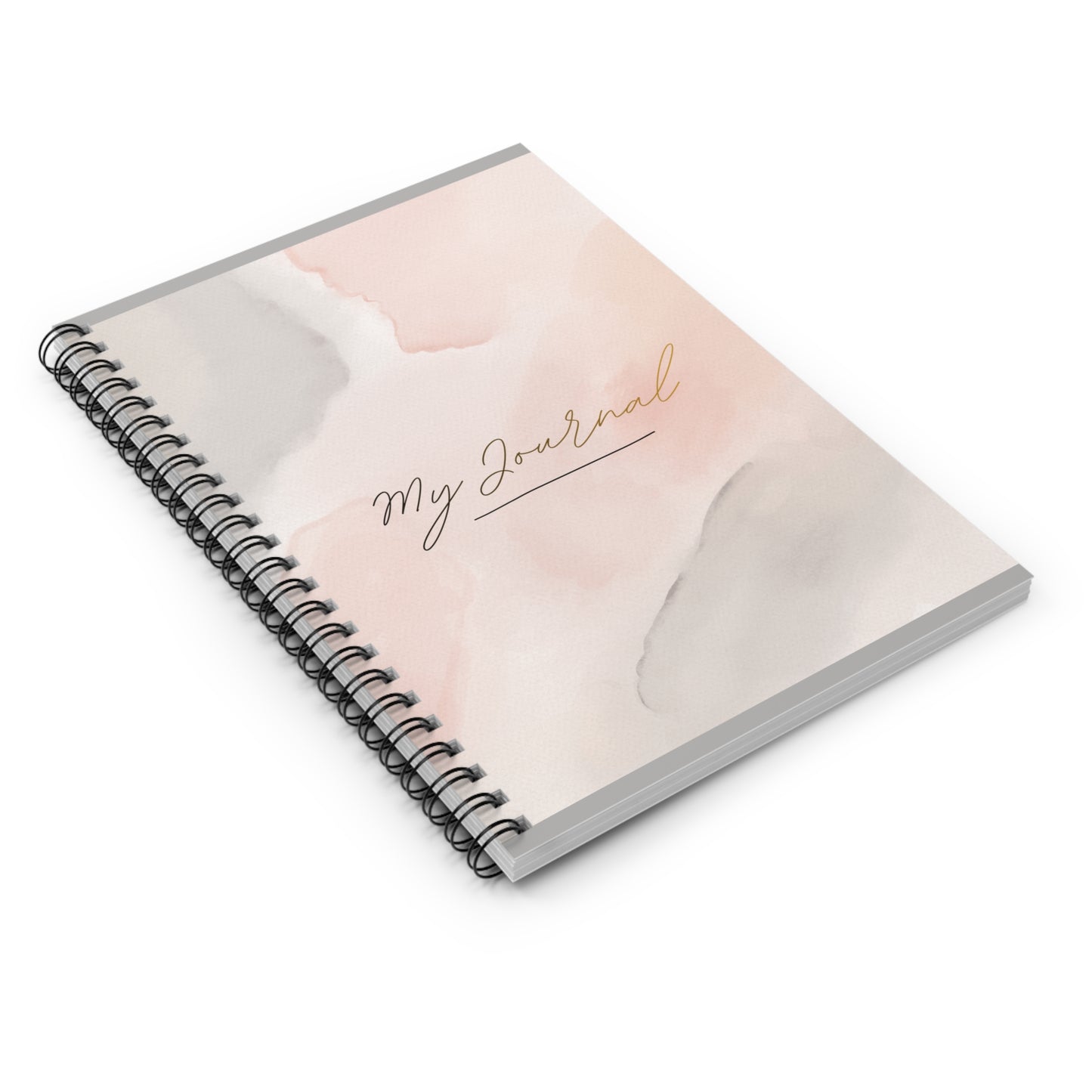 Spiral Notebook — "Inspiration" Ruled Journal
