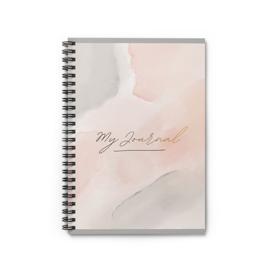 Spiral Notebook — "Inspiration" Ruled Journal