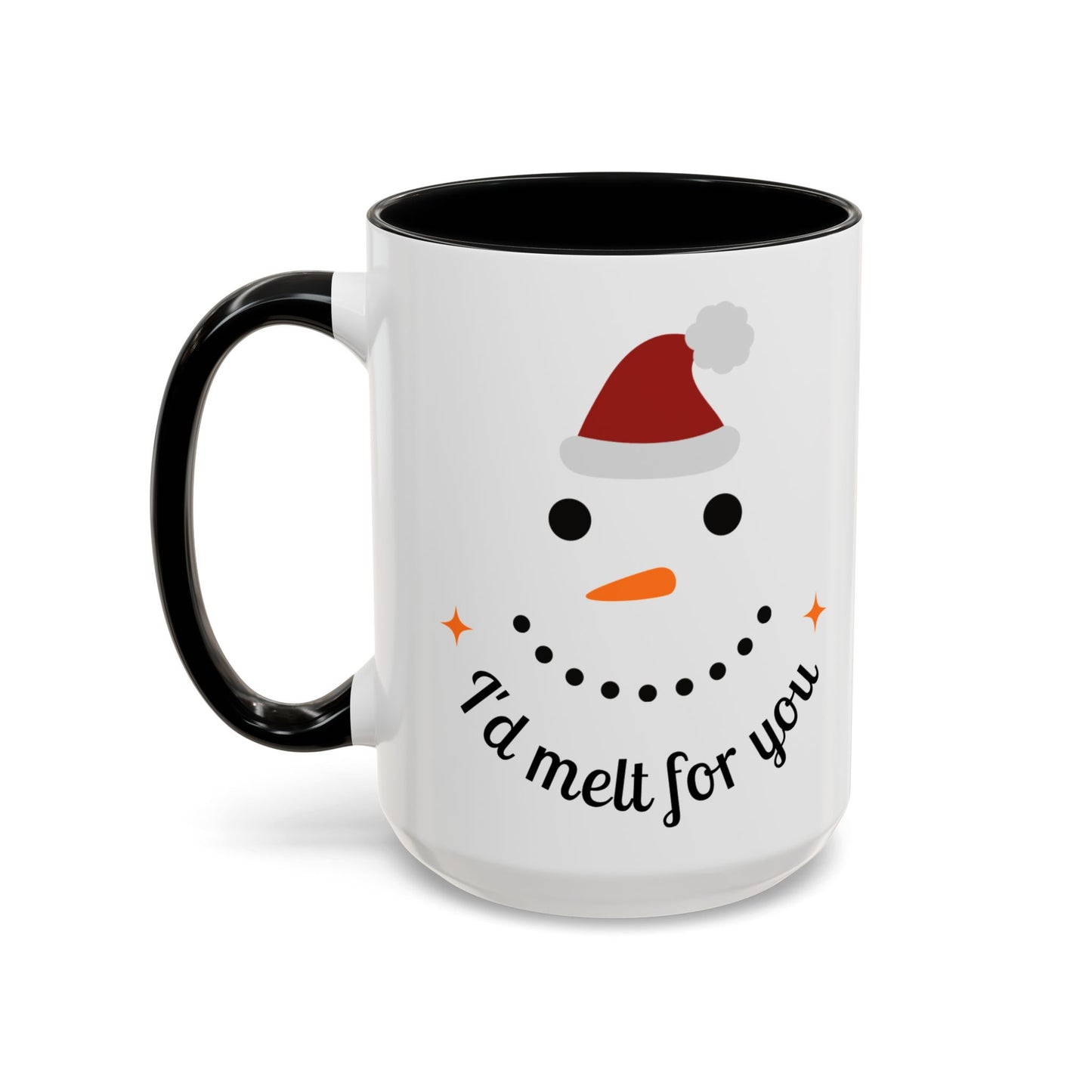 Snowman Coffee Mug - Cute Holiday Snowman Accent Mug (11/15oz)