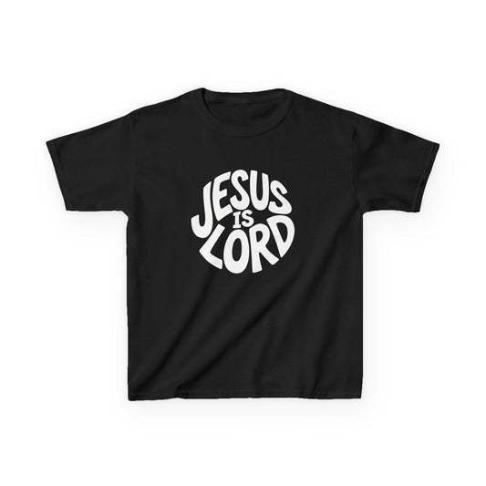 Jesus Is Lord Kids Tee | Christian Faith Shirt, Bible Verse Youth Top