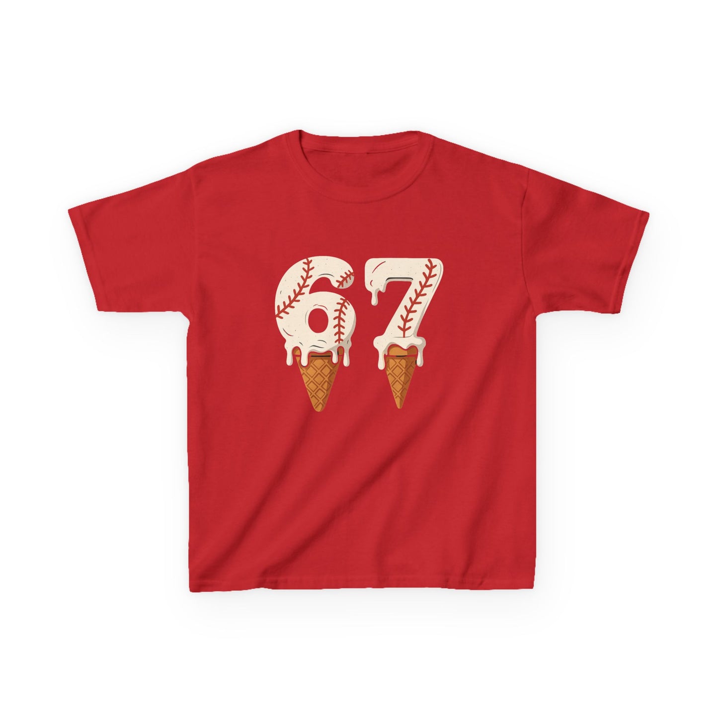 Baseball Drip 67 Kids Heavy Cotton™ Tee