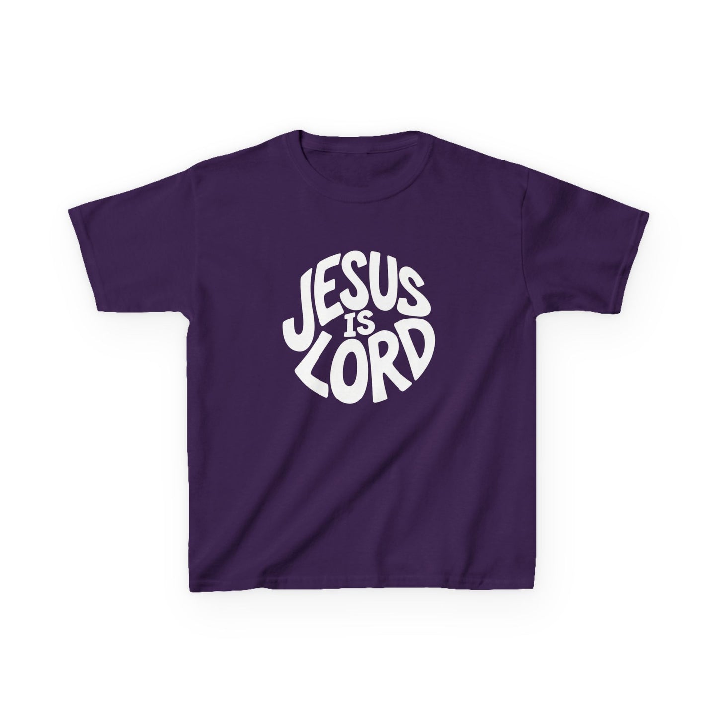 Jesus Is Lord Kids Tee | Christian Faith Shirt, Bible Verse Youth Top