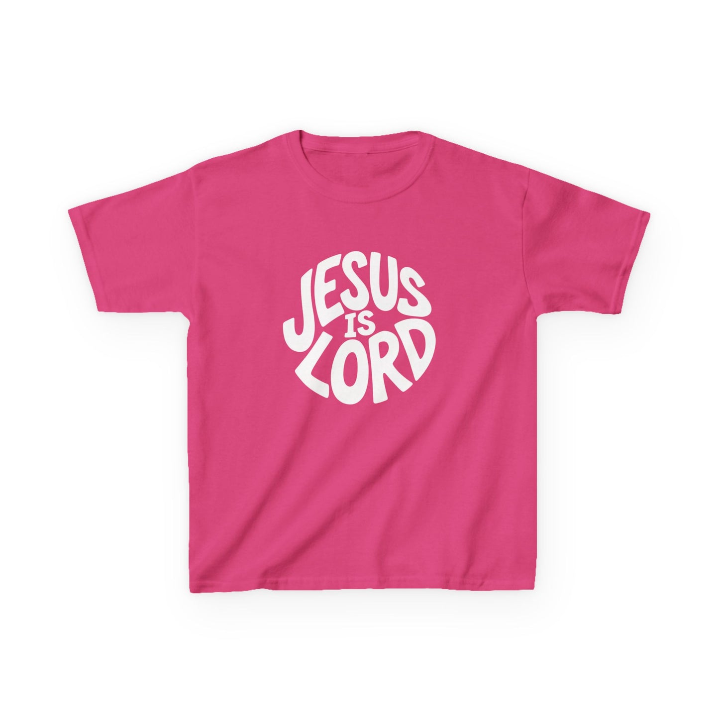 Jesus Is Lord Kids Tee | Christian Faith Shirt, Bible Verse Youth Top