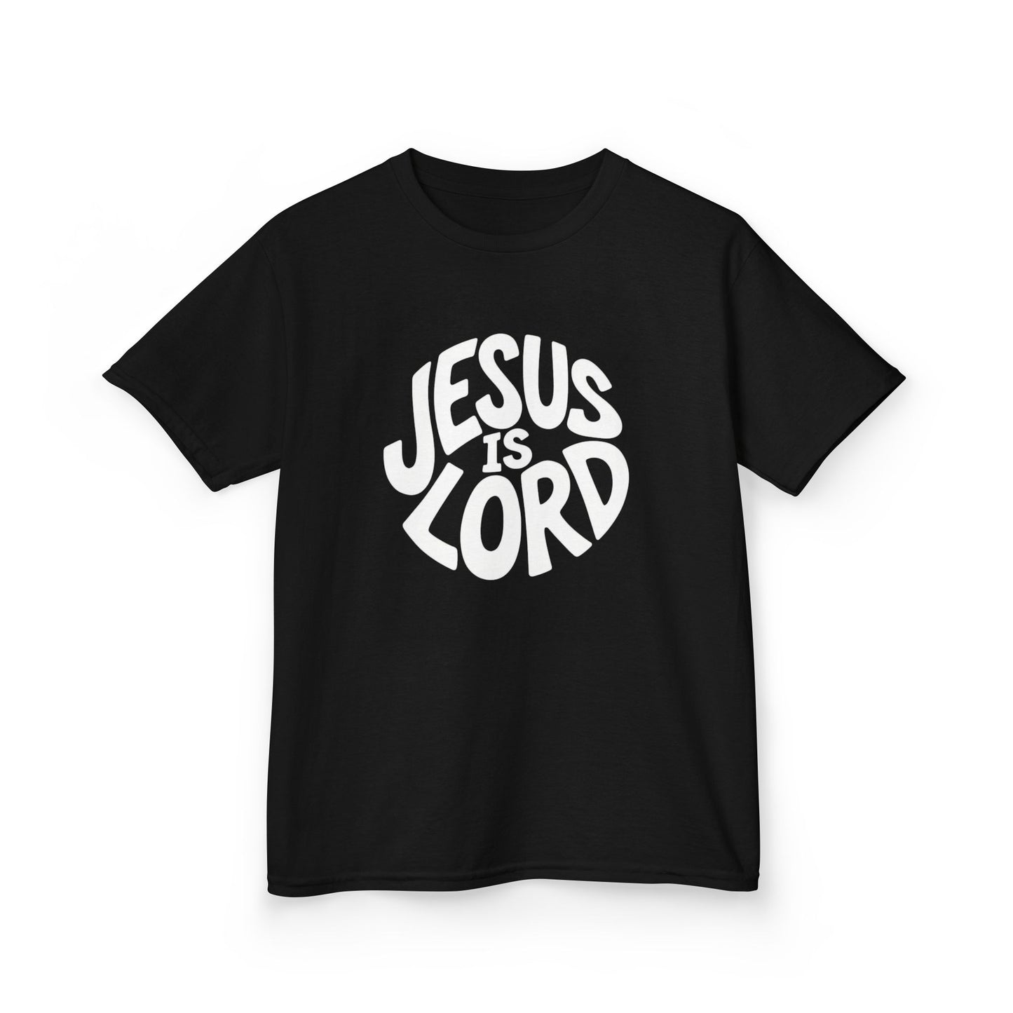 Jesus Is Lord Kids Tee | Christian Faith Shirt, Bible Verse Youth Top