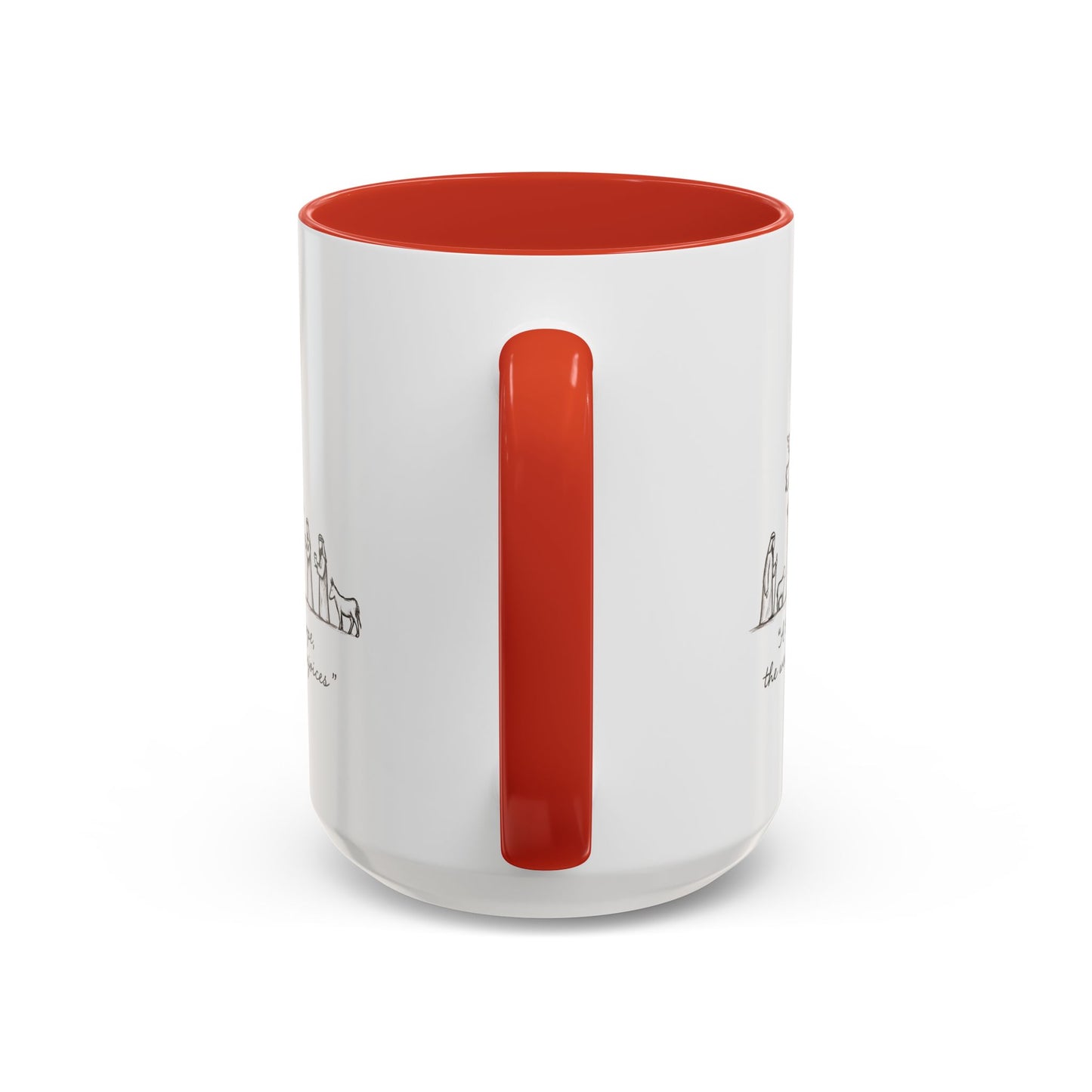 Nativity Coffee Mug – “A thrill of hope, the weary world rejoices”
