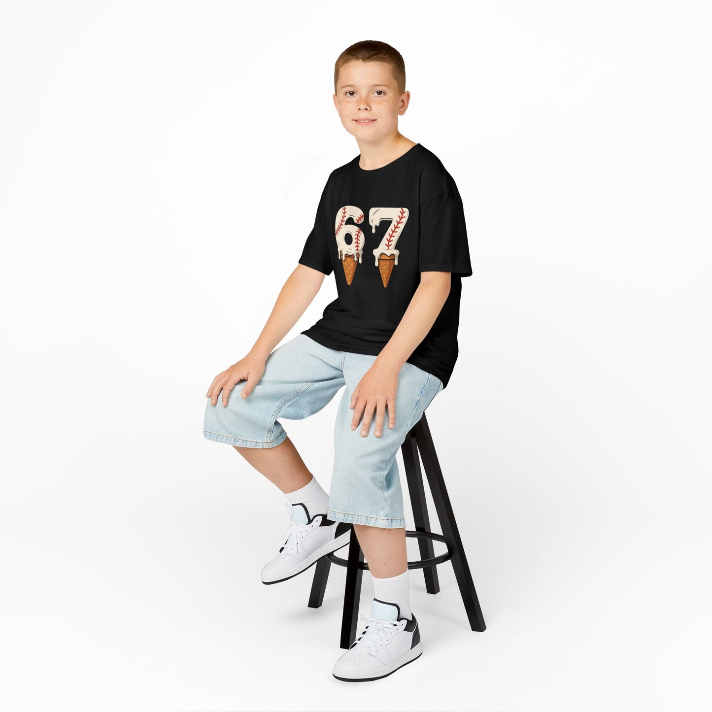 Baseball Drip 67 Kids Heavy Cotton™ Tee