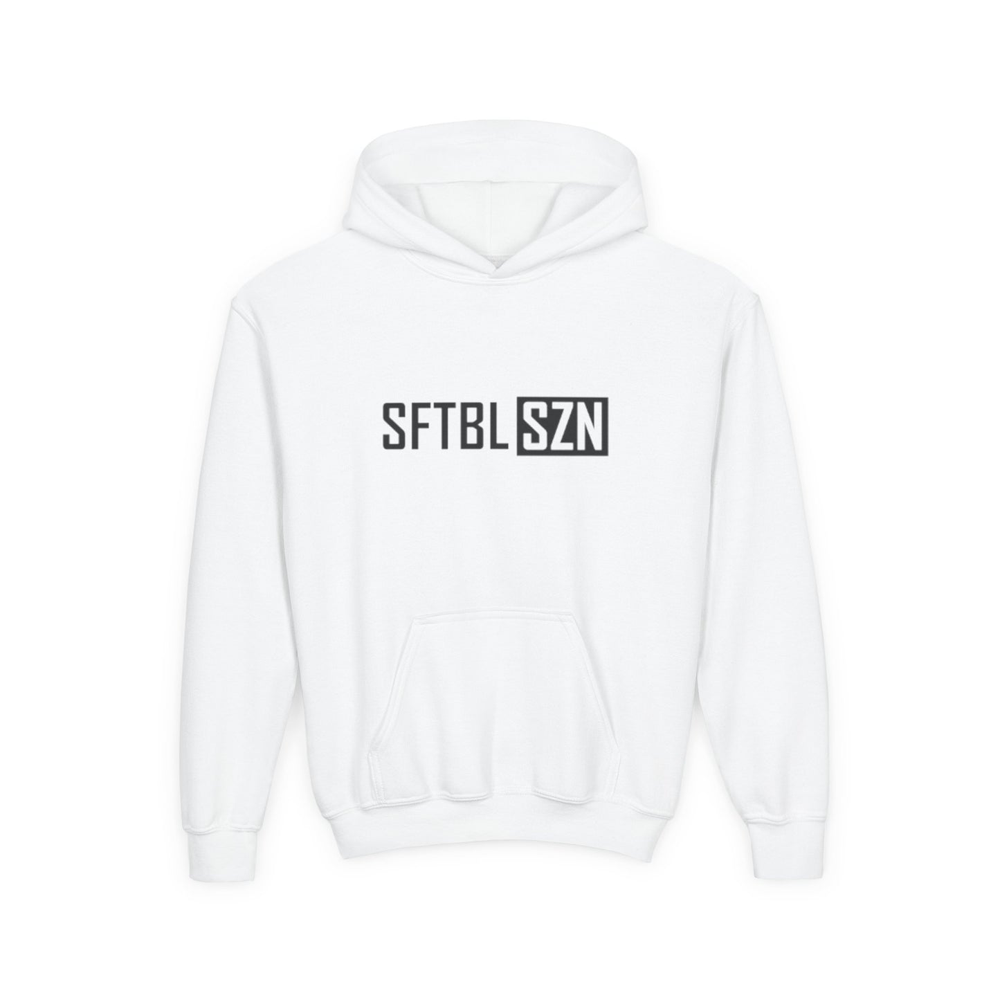 SFTBL SZN Youth Hoodie – Softball Season Pullover for Kids