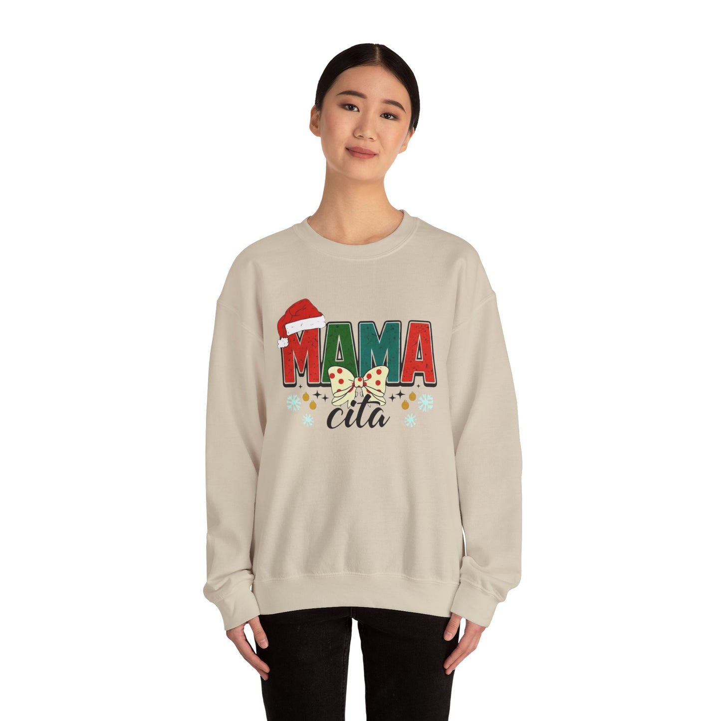 Mamacita Christmas Sweatshirt - Festive Holiday Mom Crewneck