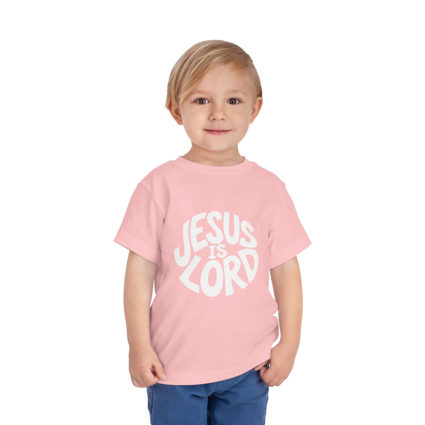 Jesus Is Lord toddler tee | Christian kids shirt, faith graphic