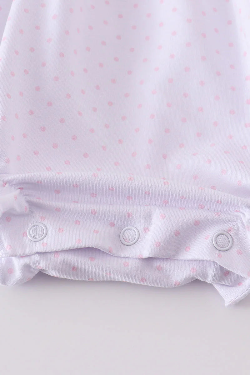 Premium Pink Bunny Bow Bubble