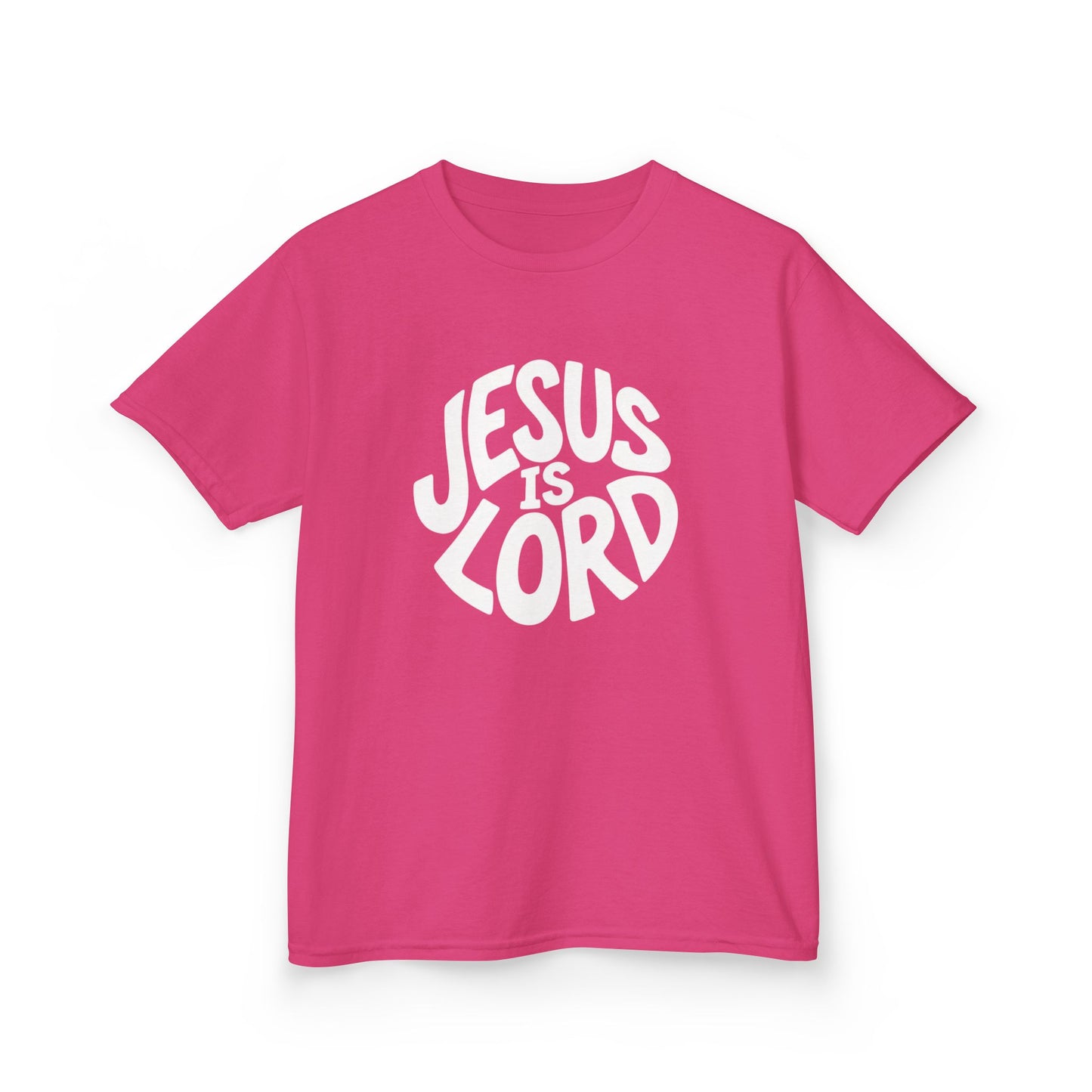 Jesus Is Lord Kids Tee | Christian Faith Shirt, Bible Verse Youth Top