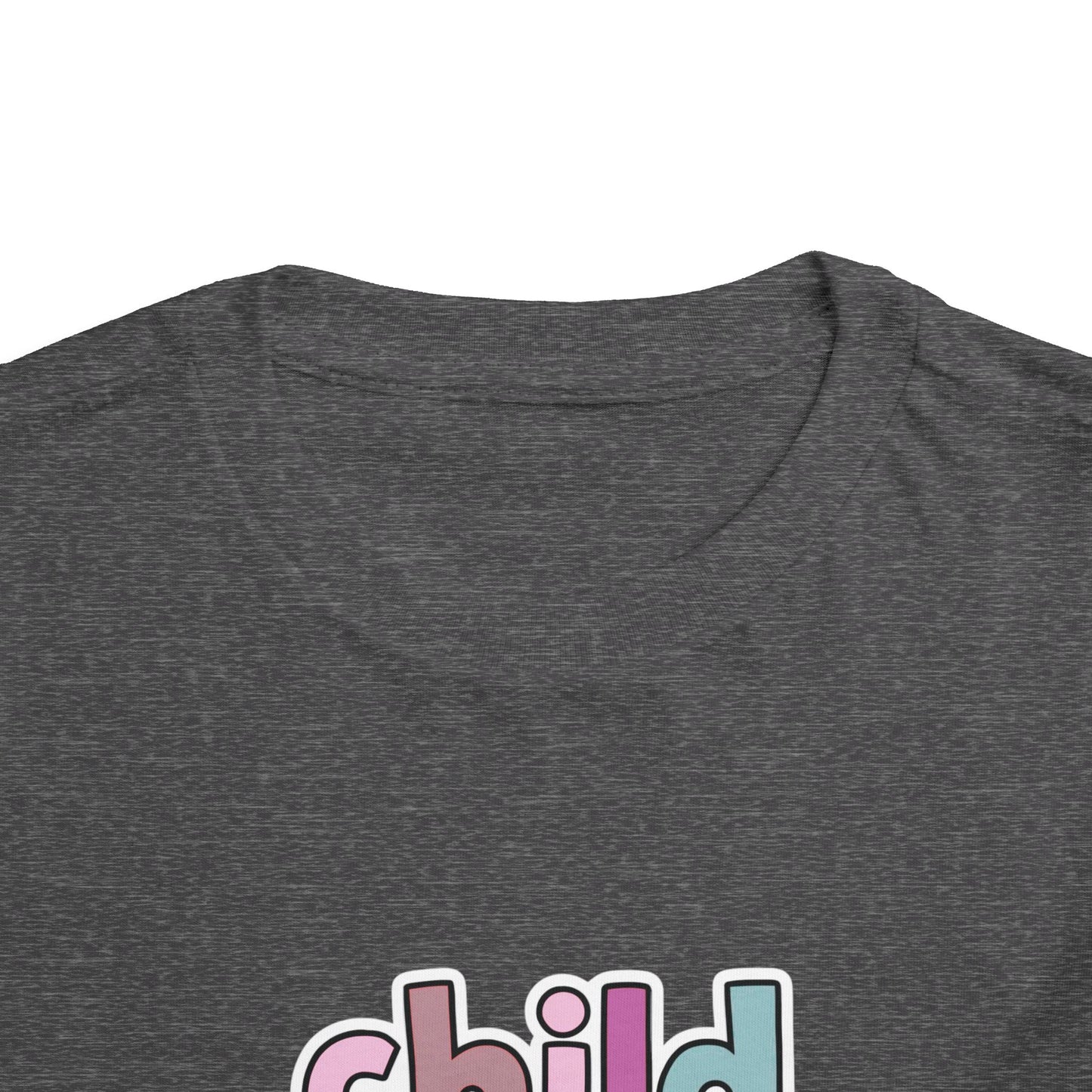 Toddler Tee - "Child of God" Pastel Faith Shirt