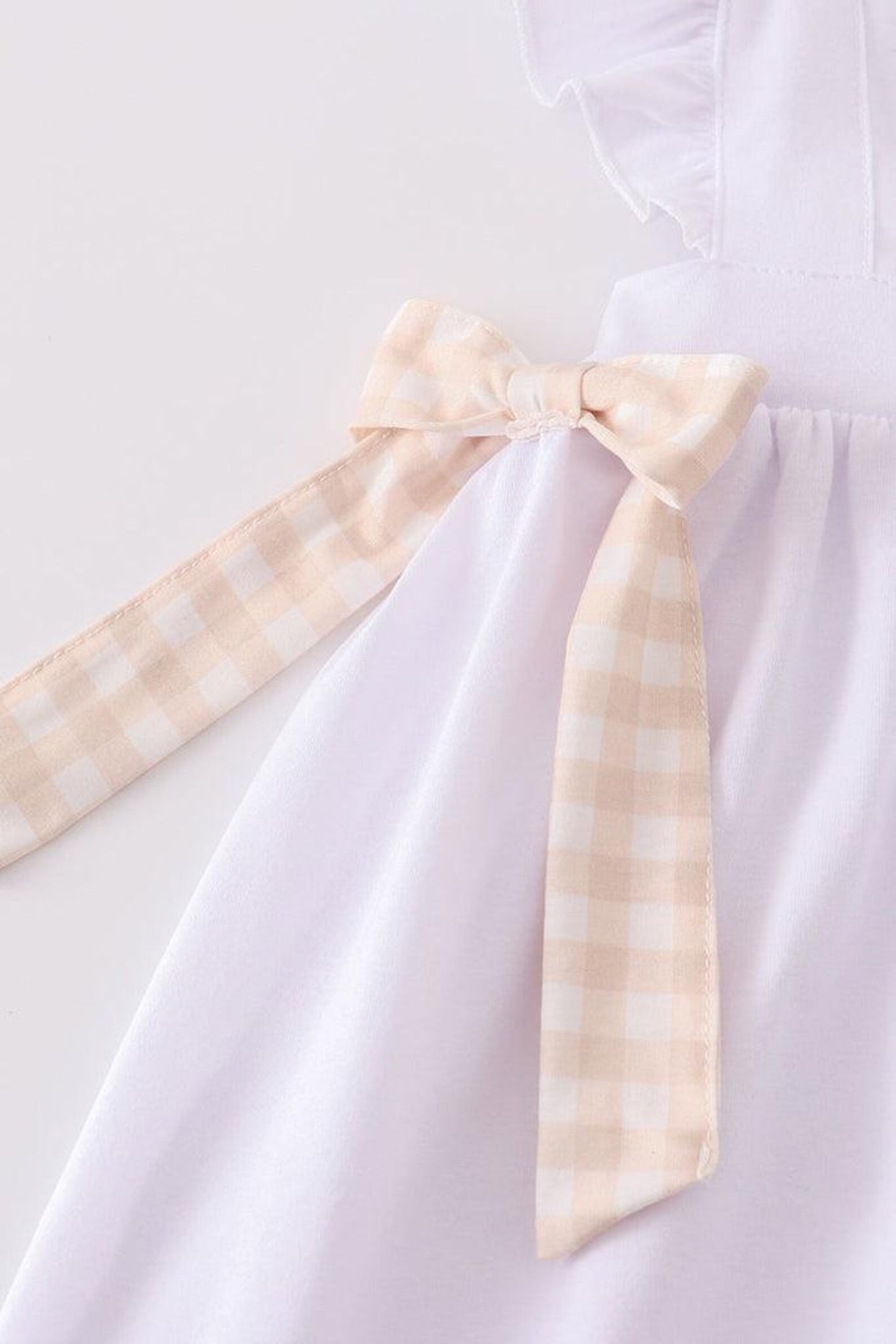 Easter Cross Embroidery Dress