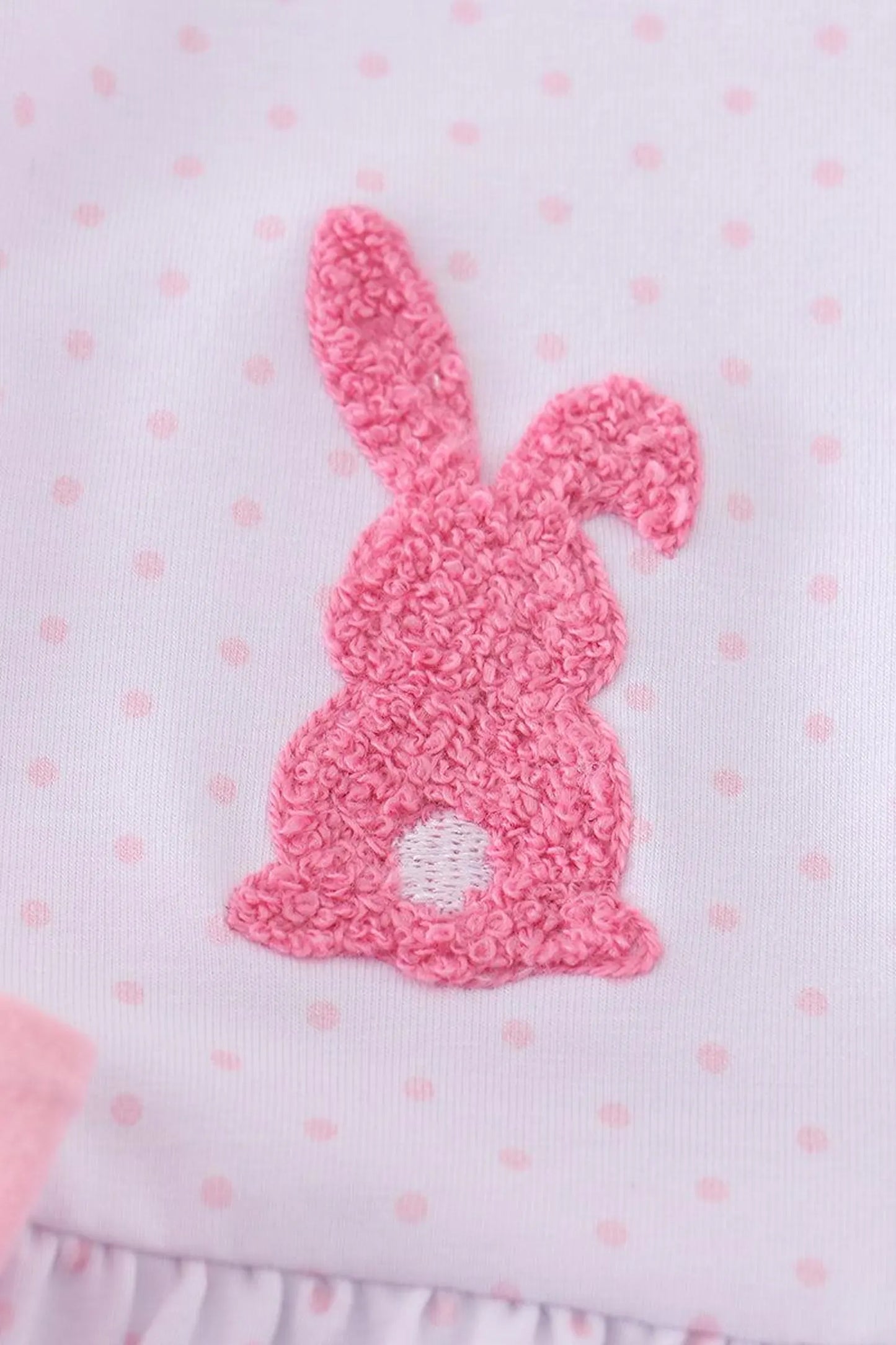 Premium Pink Bunny Bow Dress